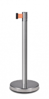 Мобильный столбик ограждения с вытяжной лентой 2 метра - Мобильные стенды для рекламы "Стендмикс", Екатеринбург